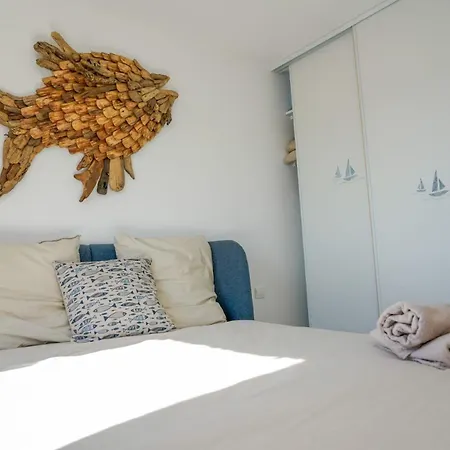 Joli T2 Lumineux-vue Mer-clim-wifi-parking Апартаменты *